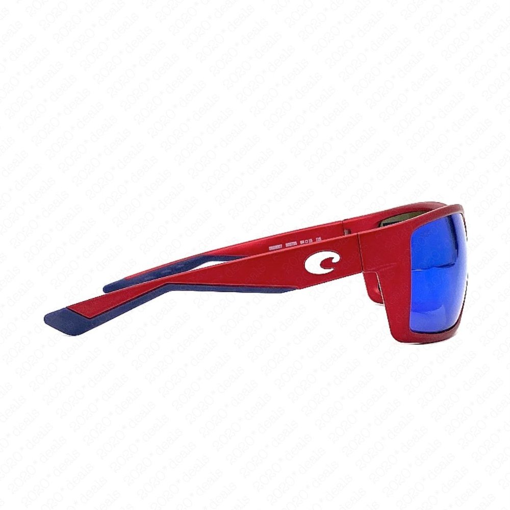 Costa Del Mar Reefton 580G Matte USA Red Mirror Polarized Sunglasses - Picture 5 of 10